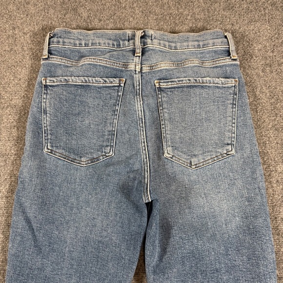 Agolde Jeans Womens 28x27 Nico High Rise Ankle Slim Fit Distressed Button Fly - Picture 7 of 15